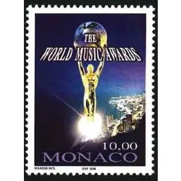 Commander Vite Timbre de collection Monaco - 2158