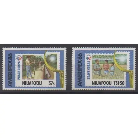 Tonga - Niuafo'ou - 1986 - No 80/81 - Philatélie Super Prix