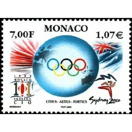 En Vogue Timbre de collection Monaco - 2239