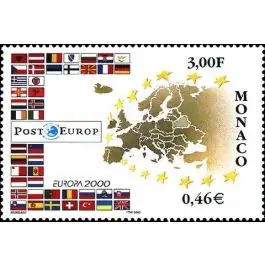 Marque Timbre de collection Monaco - 2249