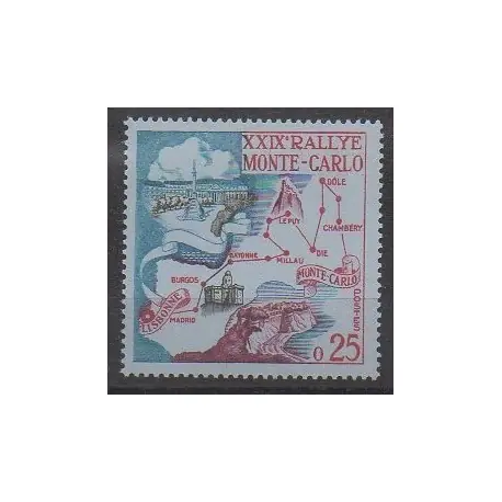 Monaco - 1960 - No 524 - Voitures Nouvelle Collection