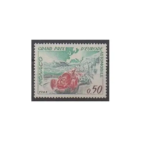 Monaco - 1963 - No 609 - Voitures Vente Directe