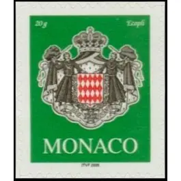 Fait Main Timbre de collection Monaco - 2502