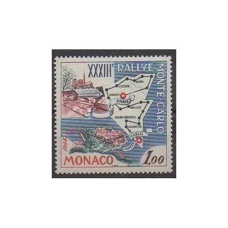 Monaco - 1963 - No 616 - Voitures Achetez Aujourd’hui