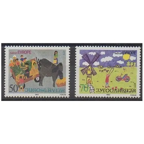 Meilleur Choix Yougoslavie - 1985 - No 2005/2006 - Dessins d'enfants - Europe
