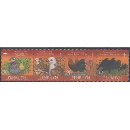 Penrhyn - 2011 - No 497/500 - Noël - Oiseaux En Vogue