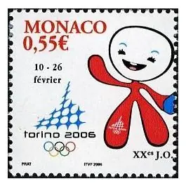 Prix Cassé Timbre de collection Monaco - 2529