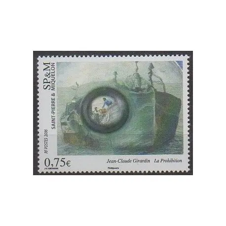 Offre Exclusive Saint-Pierre et Miquelon - 2006 - No 867 - Peinture
