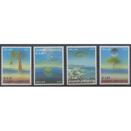 Offre Exclusive Grèce - 2003 - No 2165/2168 - Environnement