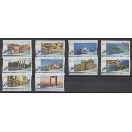 Pas Cher Grèce - 2006 - No 2340B/2349B - Sites