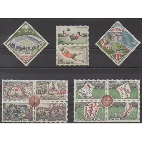 Monaco - 1963 - No 620/631 - Football Commande En Gros