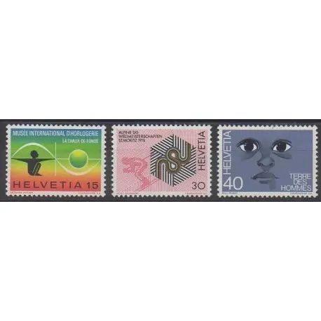 Top Vente Suisse - 1973 - No 930/932