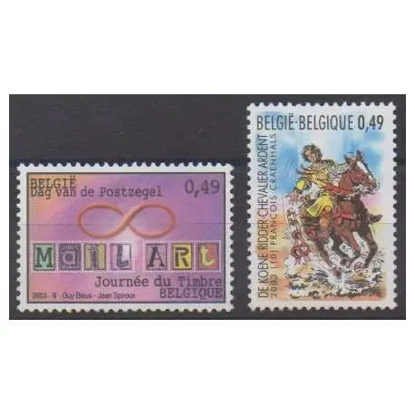 Belgique - 2003 - No 3165/3166 - Philatélie Quantité Limitée