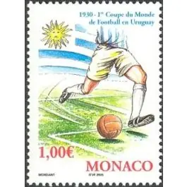 Marque Timbre de collection Monaco - 2466