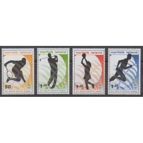 Norfolk - 2007 - No 929/932 - Sports divers Top Vente