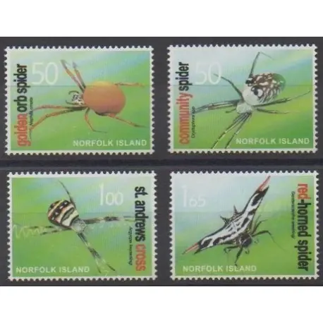 Norfolk - 2004 - No 813/816 - Insectes Bon Plan