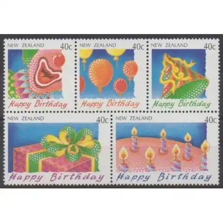 Premium Nouvelle-Zélande - 1991 - No 1110/1114