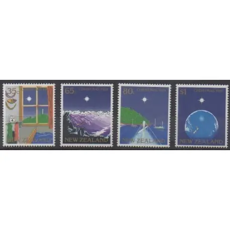 Nouvelle-Zélande - 1989 - No 1041/1046 - Noël Top Qualité