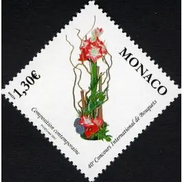 Commander Maintenant Timbre de collection Monaco - 2585