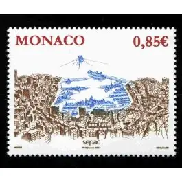 Produit De Marque Timbre de collection Monaco - 2600