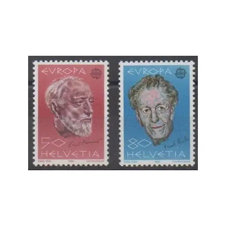 Promotion Saisonnière Suisse - 1985 - No 1223/1224 - Musique - Europa