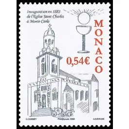 Livraison Gratuite Timbre de collection Monaco - 2609