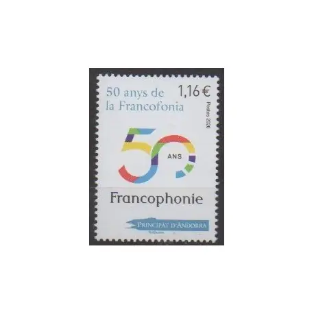 Achat Immédiat Andorre - 2020 - No 842 - Francophonie