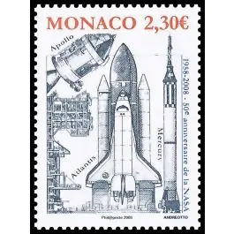 Pas Cher Timbre de collection Monaco - 2619