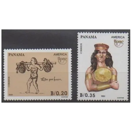 Panama - 1990 - No 1071/1072 Meilleure Vente