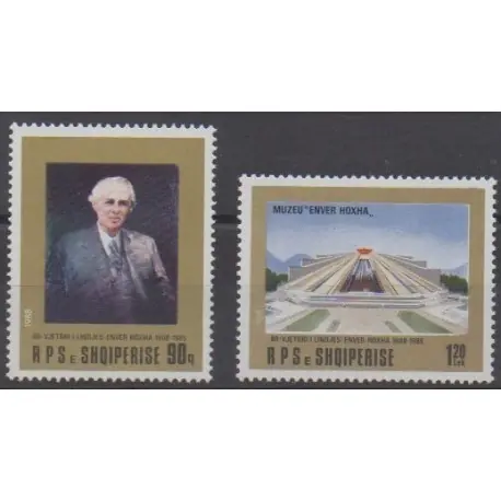 Albanie - 1988 - No 2171/2172 Nouvelle Collection