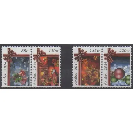 Top Vente Aruba - 2014 - No 815/818 - Noël