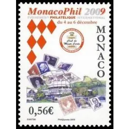 Commander Vite Timbre de collection Monaco - 2670