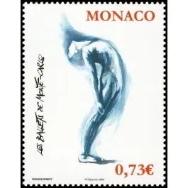 Exclusif Timbre de collection Monaco - 2686