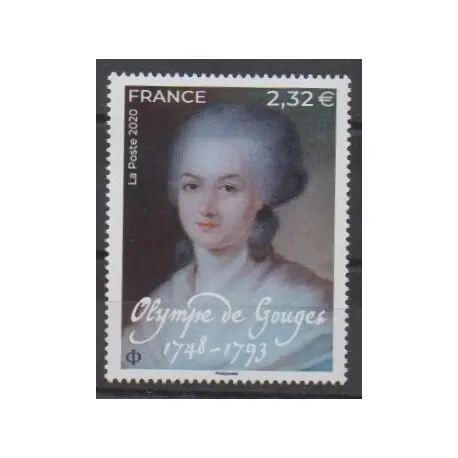 Acheter En Ligne France - Poste - 2020 - No 5408 - Peinture - Olympe de Gouges