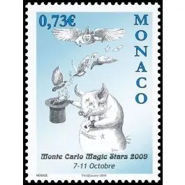 Marque Timbre de collection Monaco - 2698