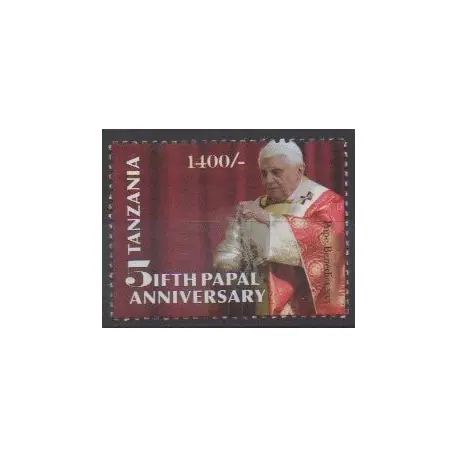 Populaire Tanzanie - 2010 - No 3736 - Papauté