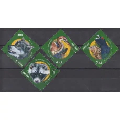Nouveauté Roumanie - 2011 - No 5526/5529 - Animaux
