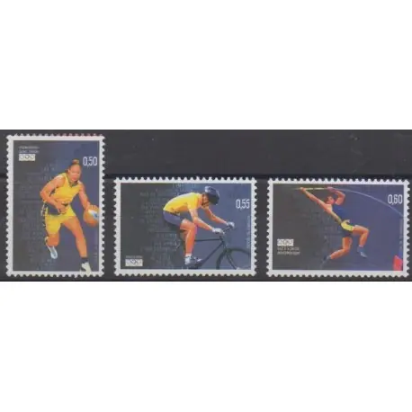Belgique - 2004 - No 3290/3292 - Jeux Olympiques d'été Livraison Gratuite