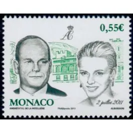 Commander Maintenant Timbre de collection Monaco - 2785