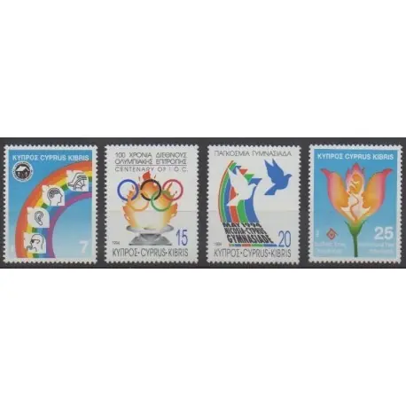 Chypre - 1993 - No 806/809 Commander Vite