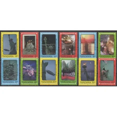 Vente Directe Tanzanie - 1998 - No 347/358 - Monuments