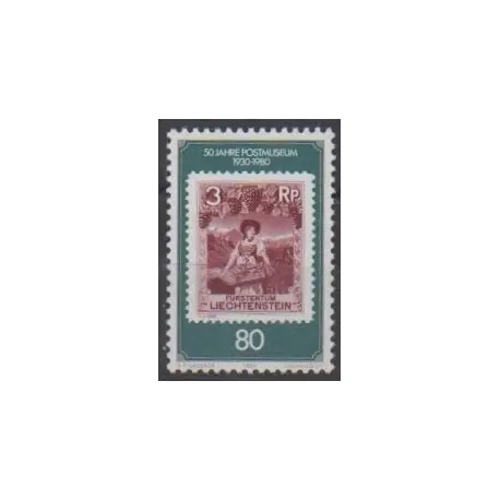 Liechtenstein - 1980 - No 691 - Timbres sur timbres Offre Spéciale