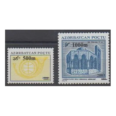 Azerbaïdjan - 2003 - No 466/467 Bon Plan