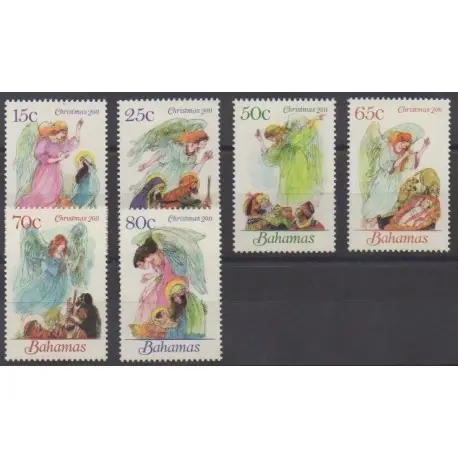 Prix Choc Bahamas - 2011 - No 1416/1421 - Noël