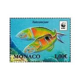 Certifié Timbre de collection Monaco - 3058