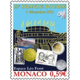 Commander Vite Timbre de collection Monaco - 2941
