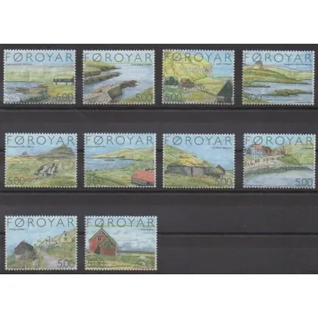 Affaire À Saisir Féroé (Iles) - 2004 - No 469/478 - Sites