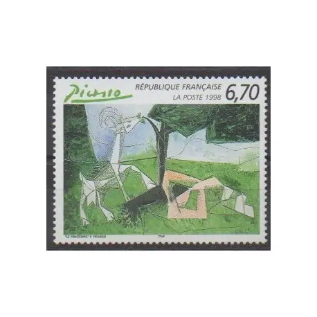 Meilleur Choix France - Poste - 1998 - No 3162 - Peinture
