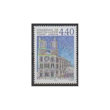 Livraison Gratuite France - Poste - 1998 - No 3180 - Églises