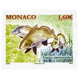 Commander Vite Timbre de collection Monaco - 3022